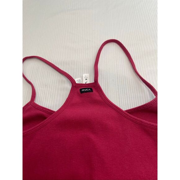 RVCA Women’s Red Tank Dress Size Medium - Picture 5 of 6